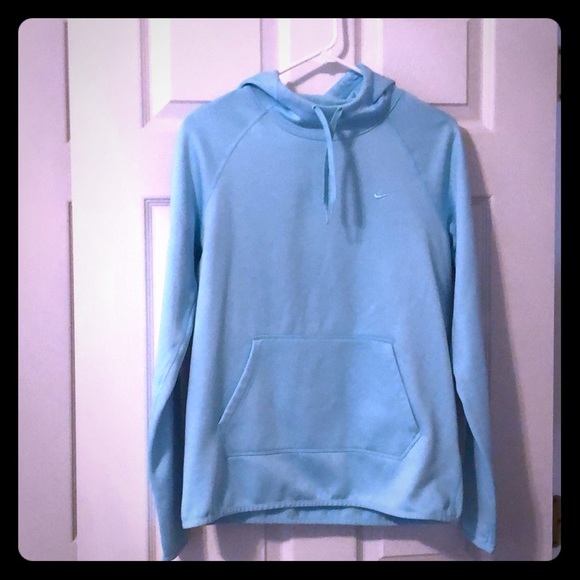 Nike Sweaters - Nike therma-fit blue hoodie